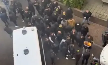 screenshot rellen fc twente fenerbahce binnenstad enschede politie 2024