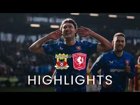 Samenvatting Go Ahead Eagles - FC Twente seizoen 2025-2026 (1-4)