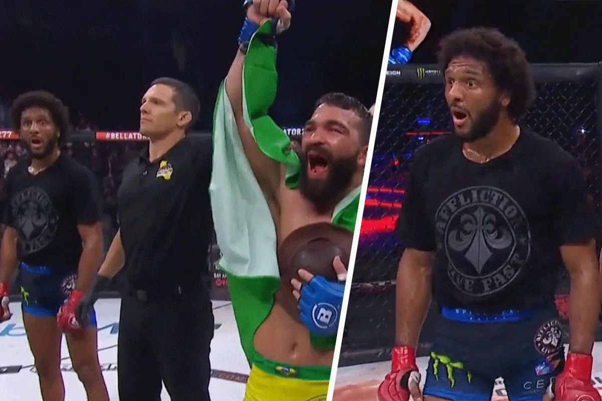 Pissed off: Kooivecht kampioen woest over verliezen titel (video)