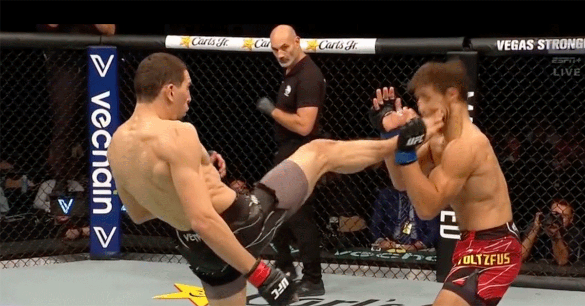 Rus Magomedov scoort 19 seconden knock-out tijdens UFC Paris (video)