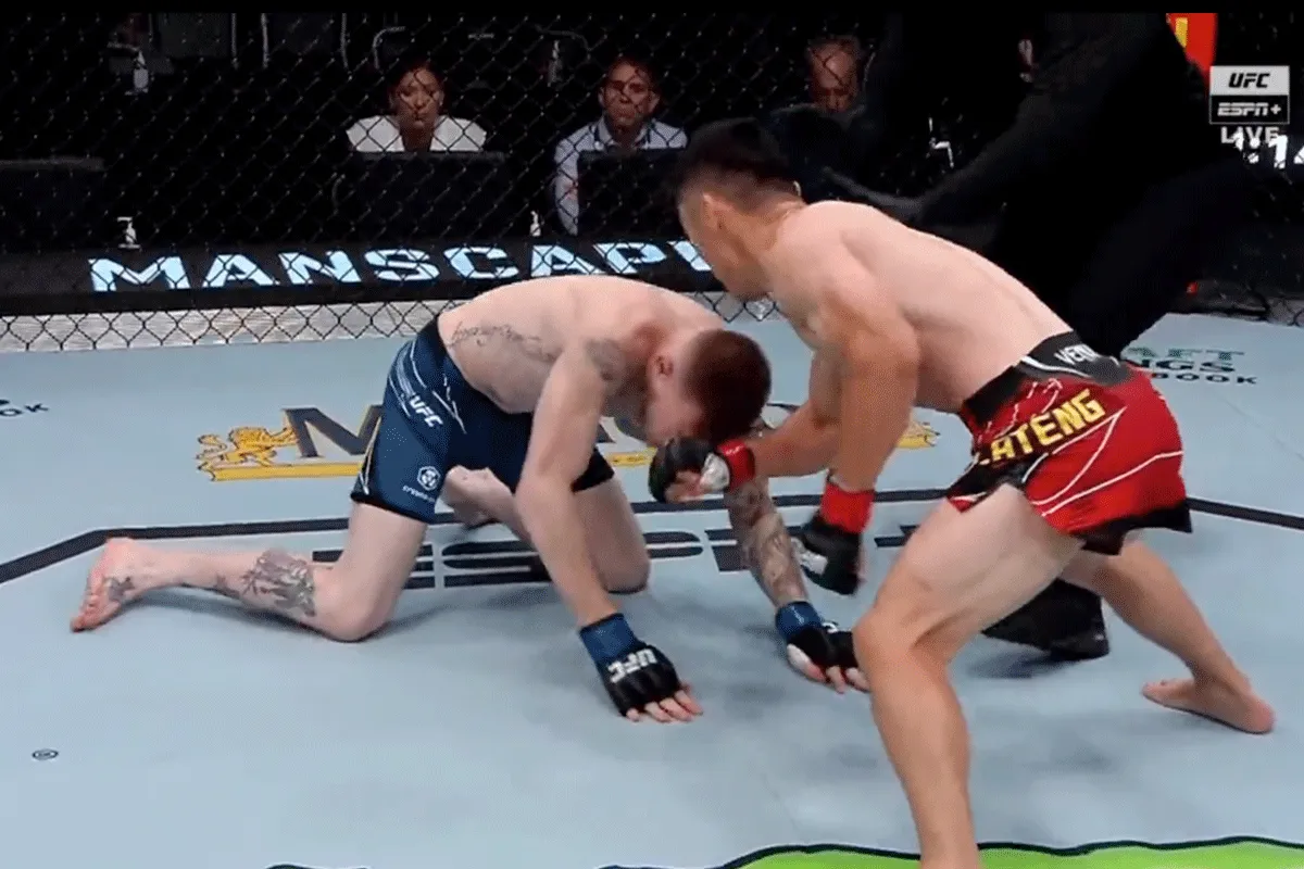 Supersnelle 'KO' maakt einde aan UFC-gevecht: 'Scheids grijpt in'