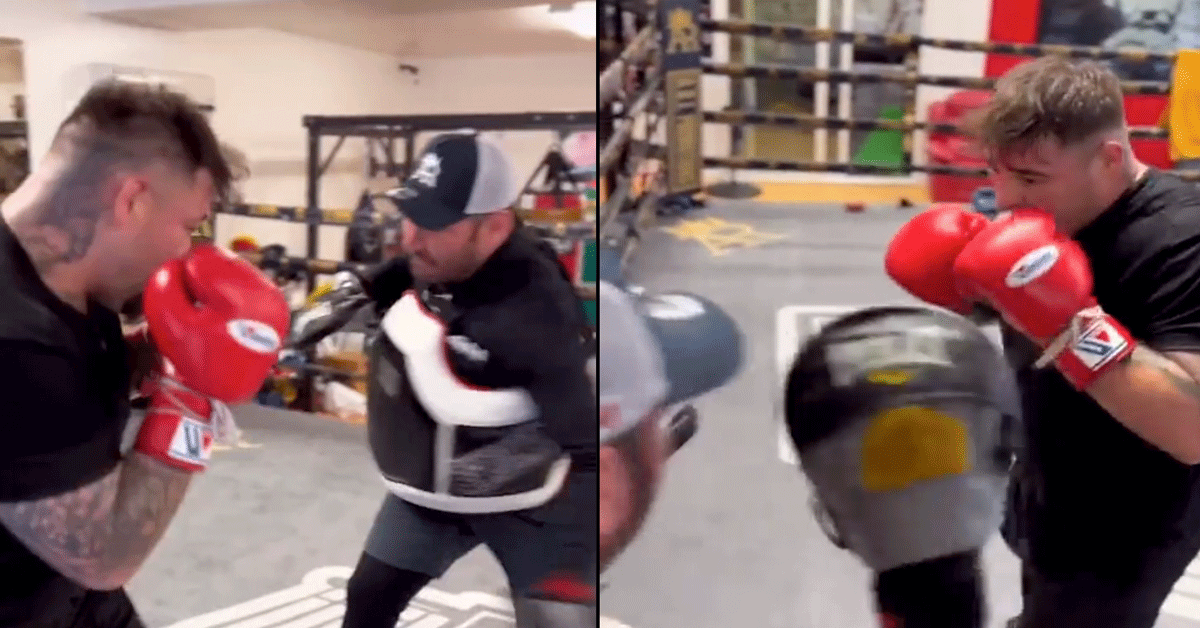 'Dit wordt oorlog!' Joshua's ex-rivaal Ruiz Jr deelt brute training video