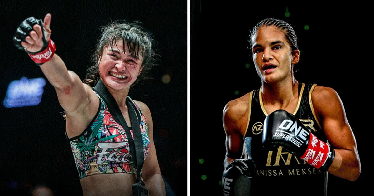 Gevecht Anissa Meksen vs. Stamp Fairtex op speciale regels