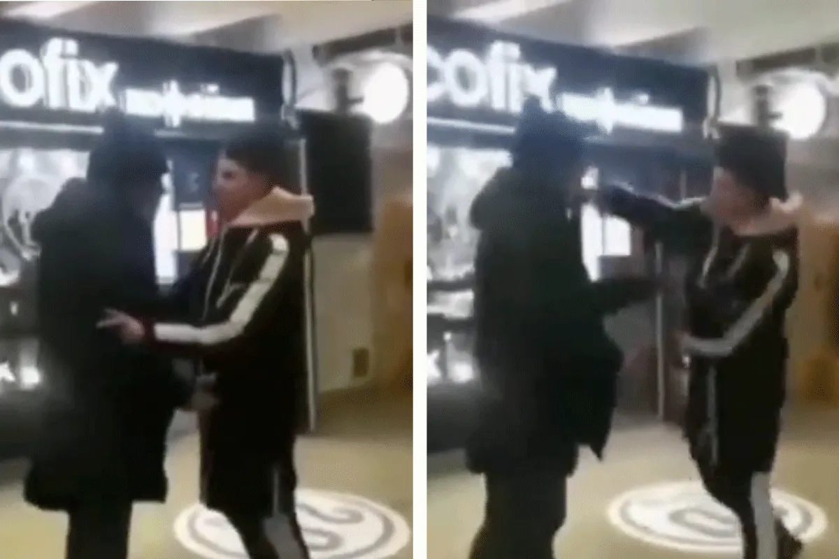 Aso 'KO' geklapt in winkelcentrum! 'Handjes thuis ventje' (video)