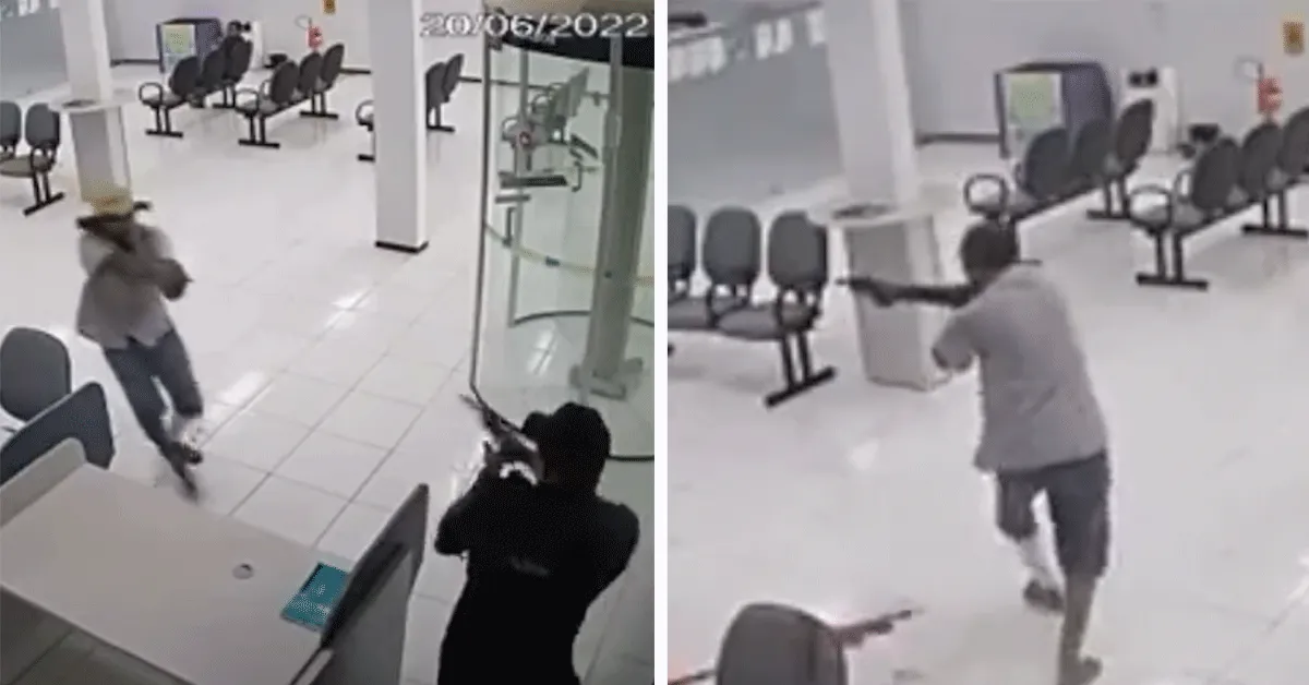 Beveiliger schiet overvaller dood! 'MMA-training helpt' (video)