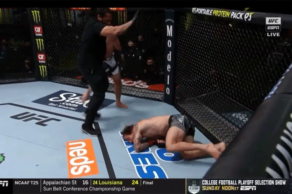 Suf geslagen! UFC'er Riddell loopt tegen 'KO' aan