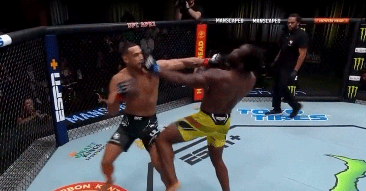 75 seconden knock-out: UFC-Kampioen springt gat in de lucht
