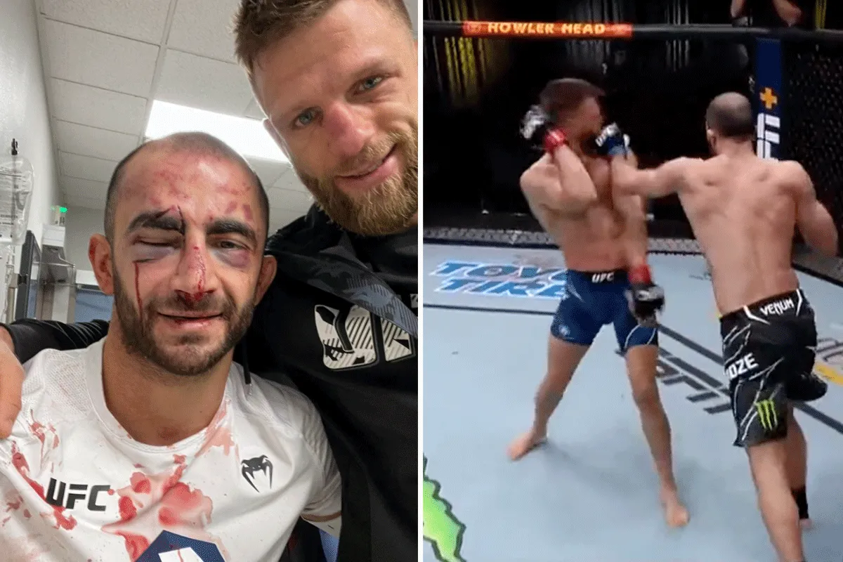 UFC trapt af met Episch gevecht! Kattar sloopt Chikadze