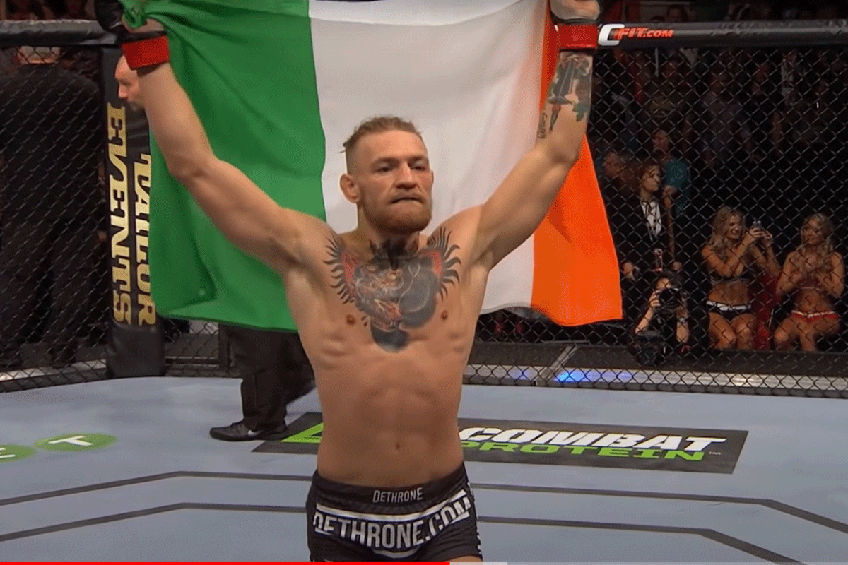 'Vette dwerg!' UFC-ster McGregor ruziet met pestkop