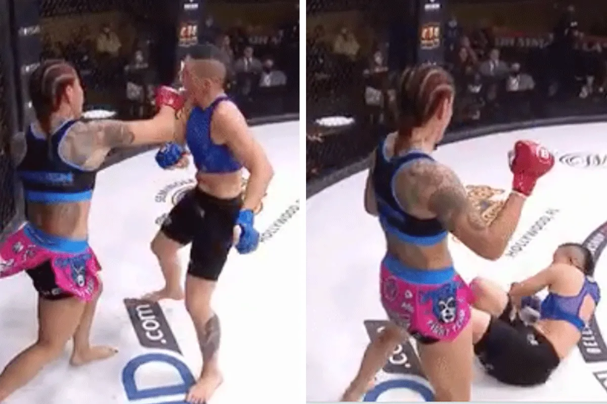 Hamerstoot! Cyborg KO't McGregor protegé Kavanagh (video)