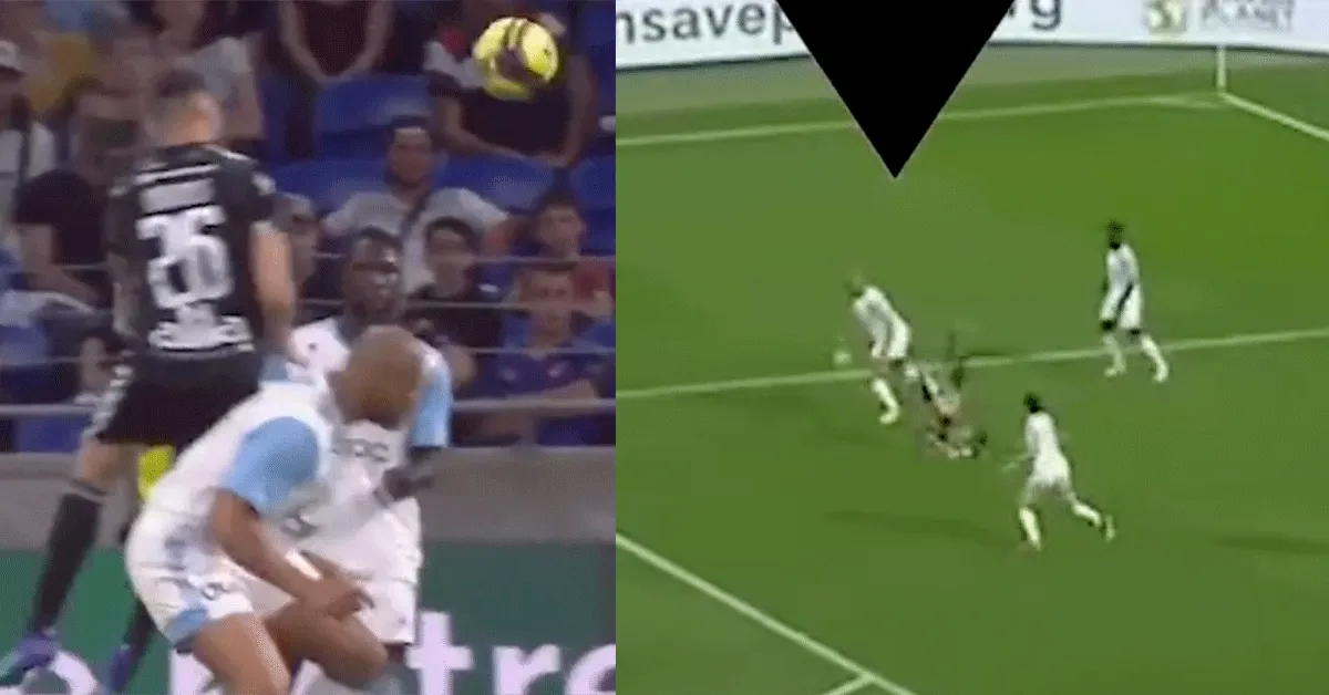 Schwalbe! UFC-vechter Gane lanceert voetballer in wedstrijd (video)