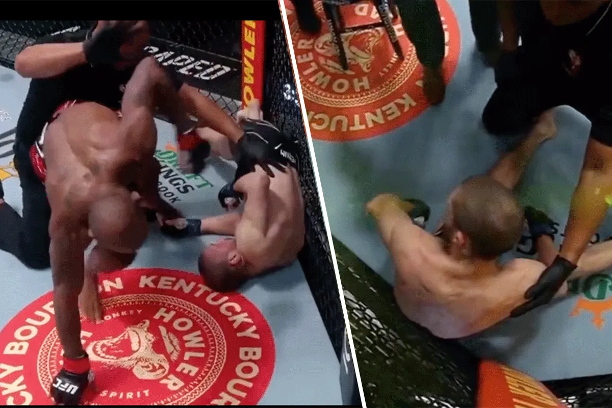 Pijnlijk! Vechter breekt arm tijdens UFC-debuut in Las Vegas (video)