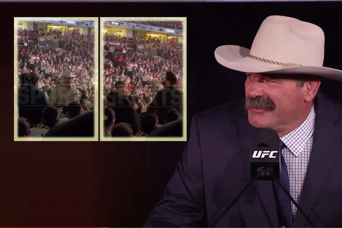 Oud UFC'er MEPT fan in gezicht! 'Hij wilde vechten'