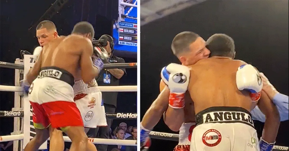 Bijtende bokser wint wedstrijd: 'Mike Tyson nadoen' (video)