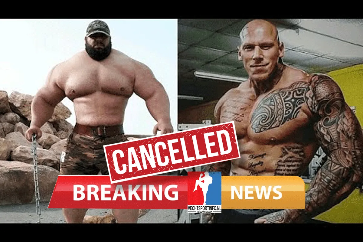 AFGELAST! Bokswedstrijd Engste Man vs Iraanse Hulk gaat niet door