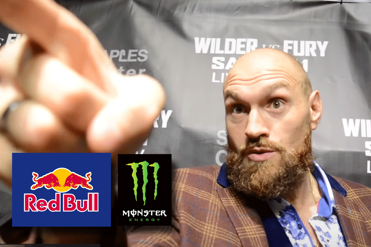 'Opzouten Red Bull!' Bokskoning Fury lanceert eigen energiedrank