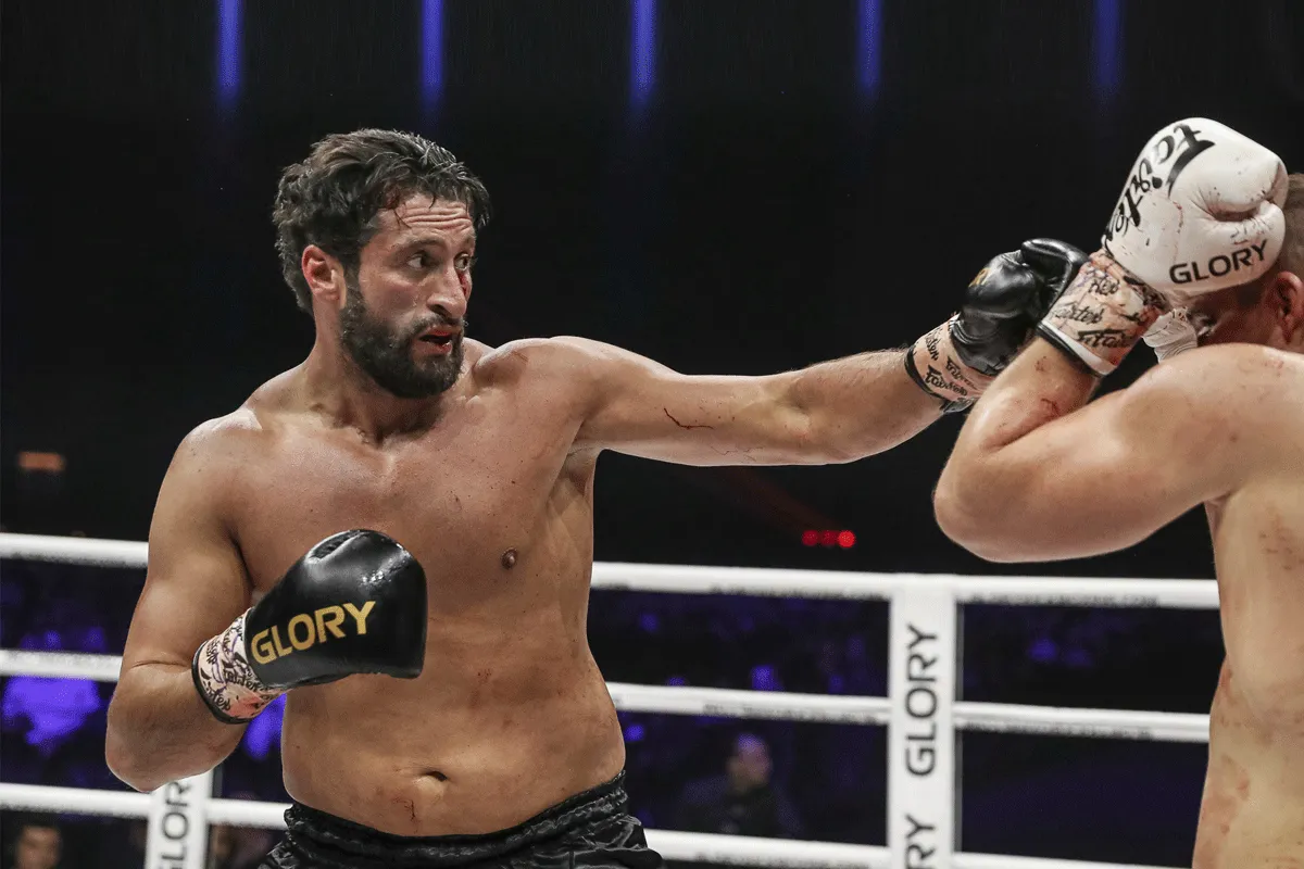 Jamal Ben Saddik in actie op Glory Rivals Antwerpen in mei