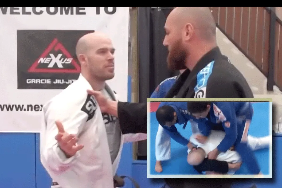 ZIEN! Klappen bij ruzie in sportschool: 'Heb mijn dag niet' (video)