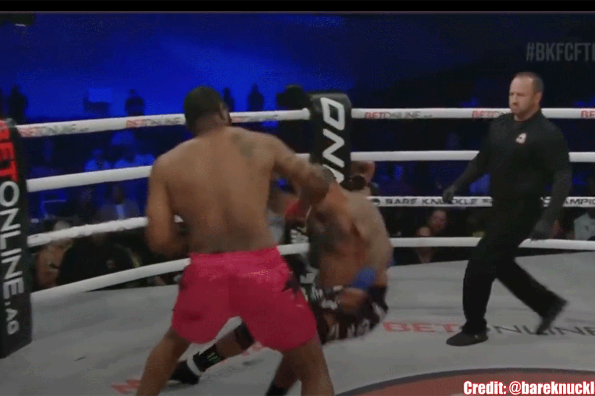 Vechtbaas redt stikkende bokser van de dood: 'Net op tijd' (video)