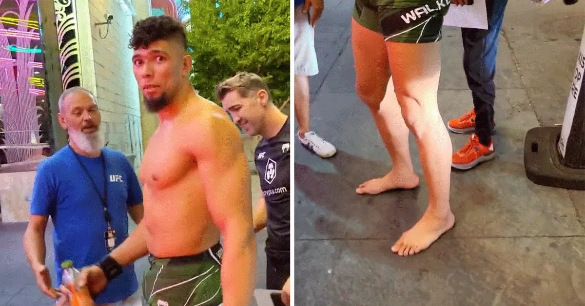 Slaap lekker! UFC'er Walker aan diggelen geslagen (video)