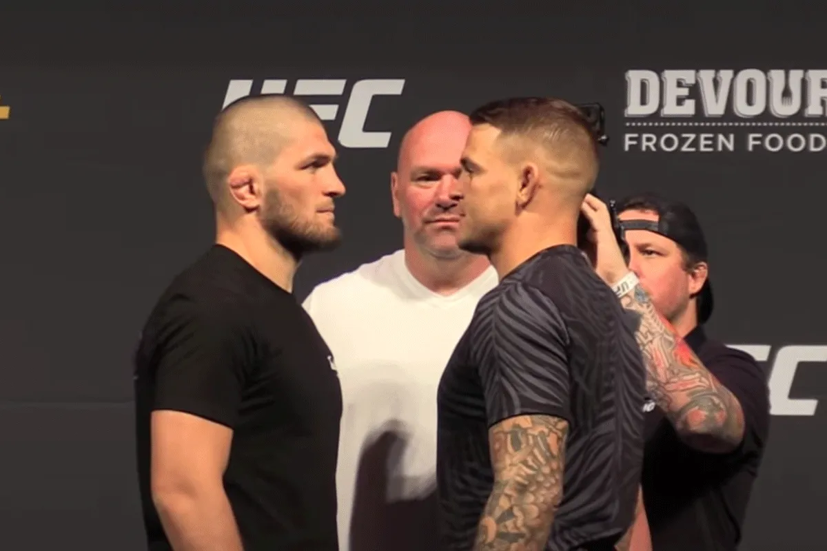 'Te gevaarlijk!' Khabib adviseert Poirier voorzichtig te zijn