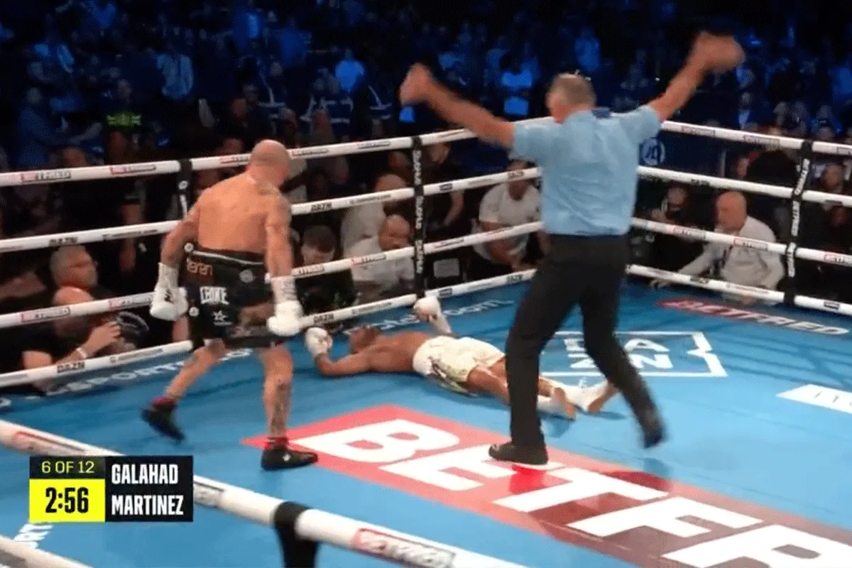 Schokkende 'KO' maakt abrupt einde aan boksclash (video)