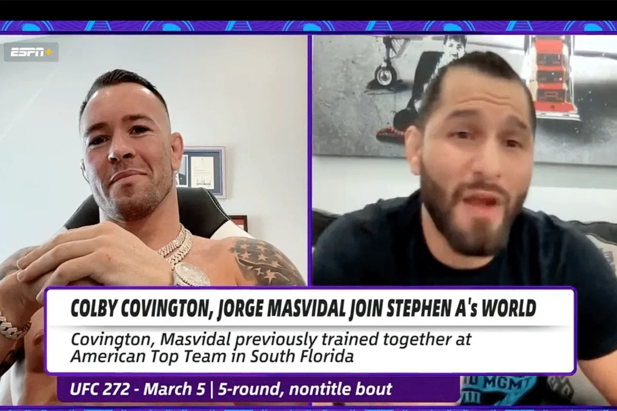Schreeuw wedstrijd! UFC'ers Covington en Masvidal gaan los