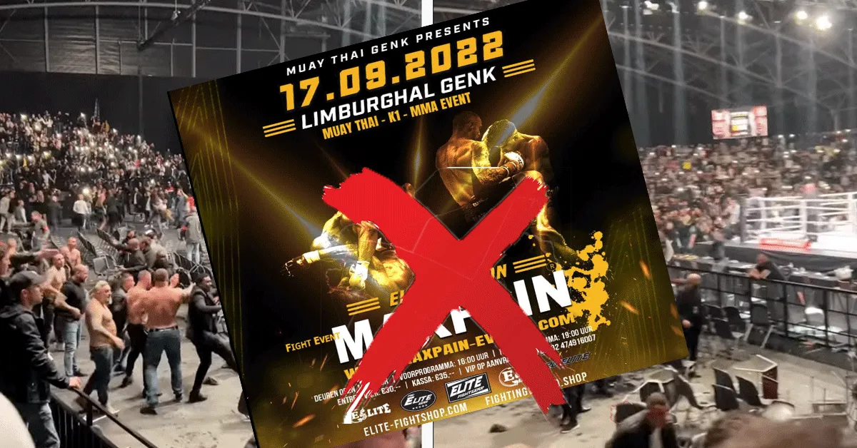 Verbod groot kickboksgala! 'Angst voor geweld voetbalhooligans'