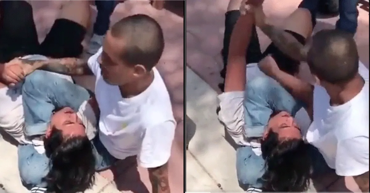 Overvaller aangepakt door MMA-vechter! 'Zo doe je dat' (video)