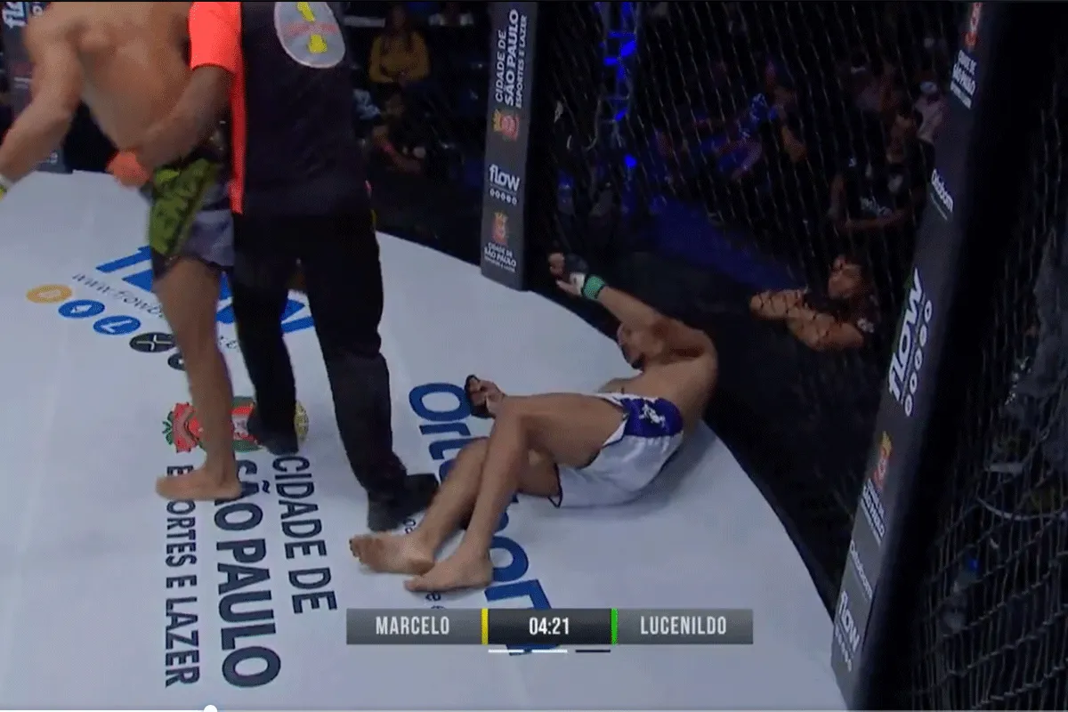 KO-video! MMA-vechter toont geen genade met rivaal