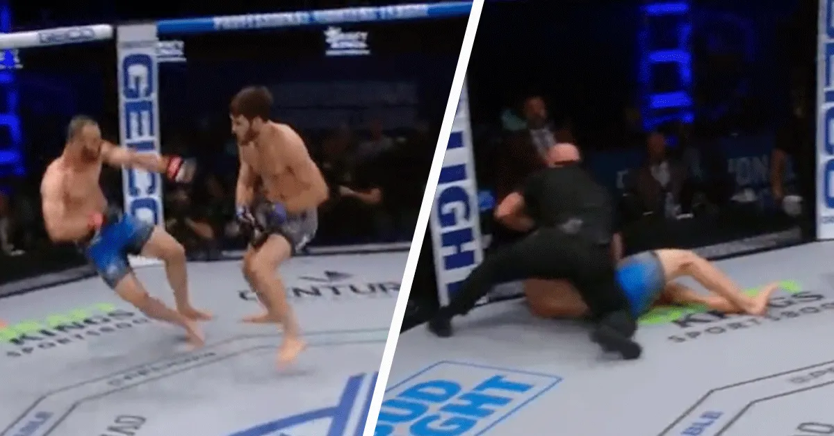 Killer KO Rus tijdens MMA-wedstrijd! 'Zo pak je een toernooi plek' (video)