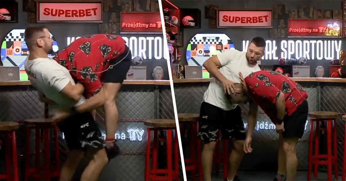 Zoontje (2) UFC-vechter steelt de show! 'Jong geleerd'