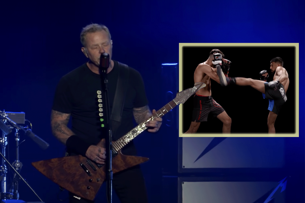 Metallica stopt geld in vechtsport organisatie! 'Perfecte match'