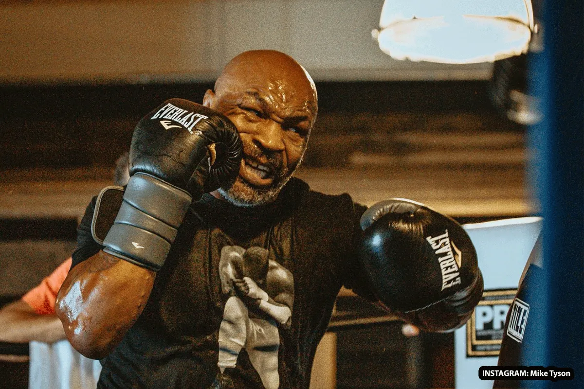 Door Mike Tyson in elkaar geslagen man was 'opgewonden' fan