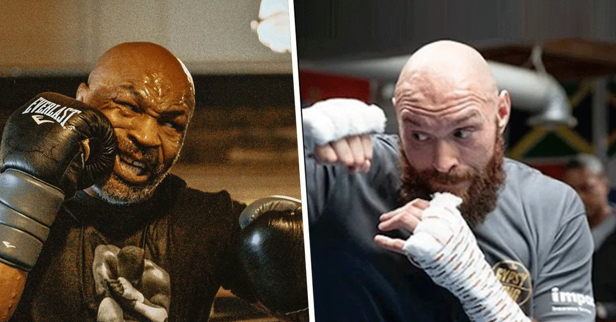 Mike Tyson en Tyson Fury de ring in: 'alleen nog oefenwedstrijden'
