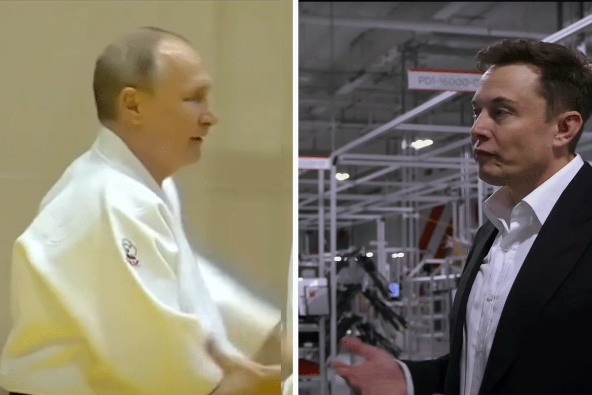 Elon Musk daagt Vladimir Poetin uit voor gevecht! 'Inzet Oekraïne'