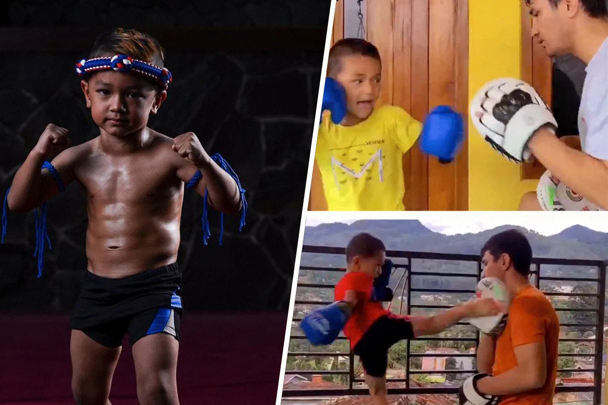 Kickboksertje (6) blijkt supertalent! 'Ooit wereldkampioen worden'