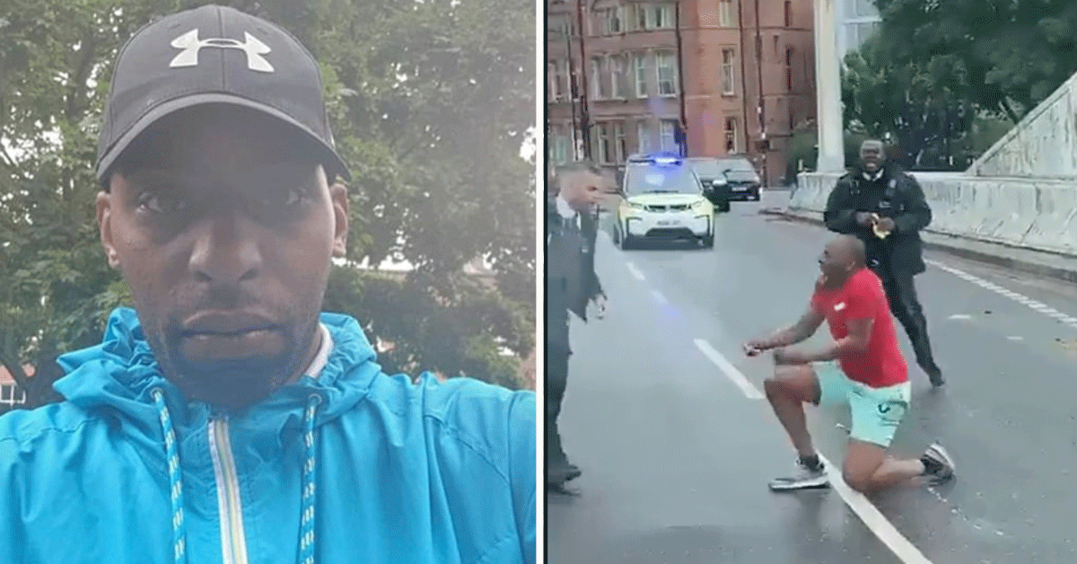 Politie tasered man: Sterft na springen van brug (video)