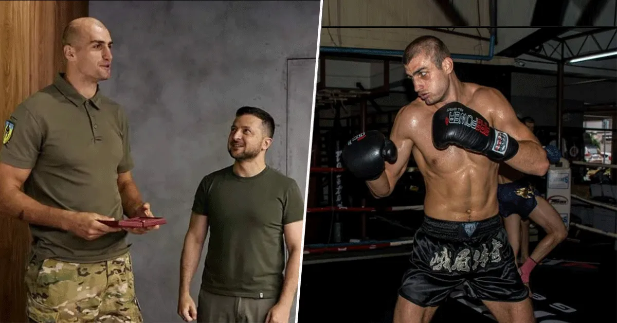 Kickbokser krijgt Oekraïense onderscheiding: 'Sporter en soldaat'