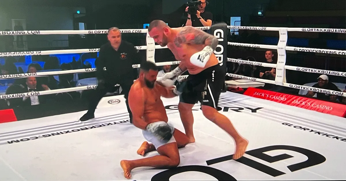 Glory 80 Studio: Plazibat wint rematch tegen Khbabez, Beztati blijft kampioen