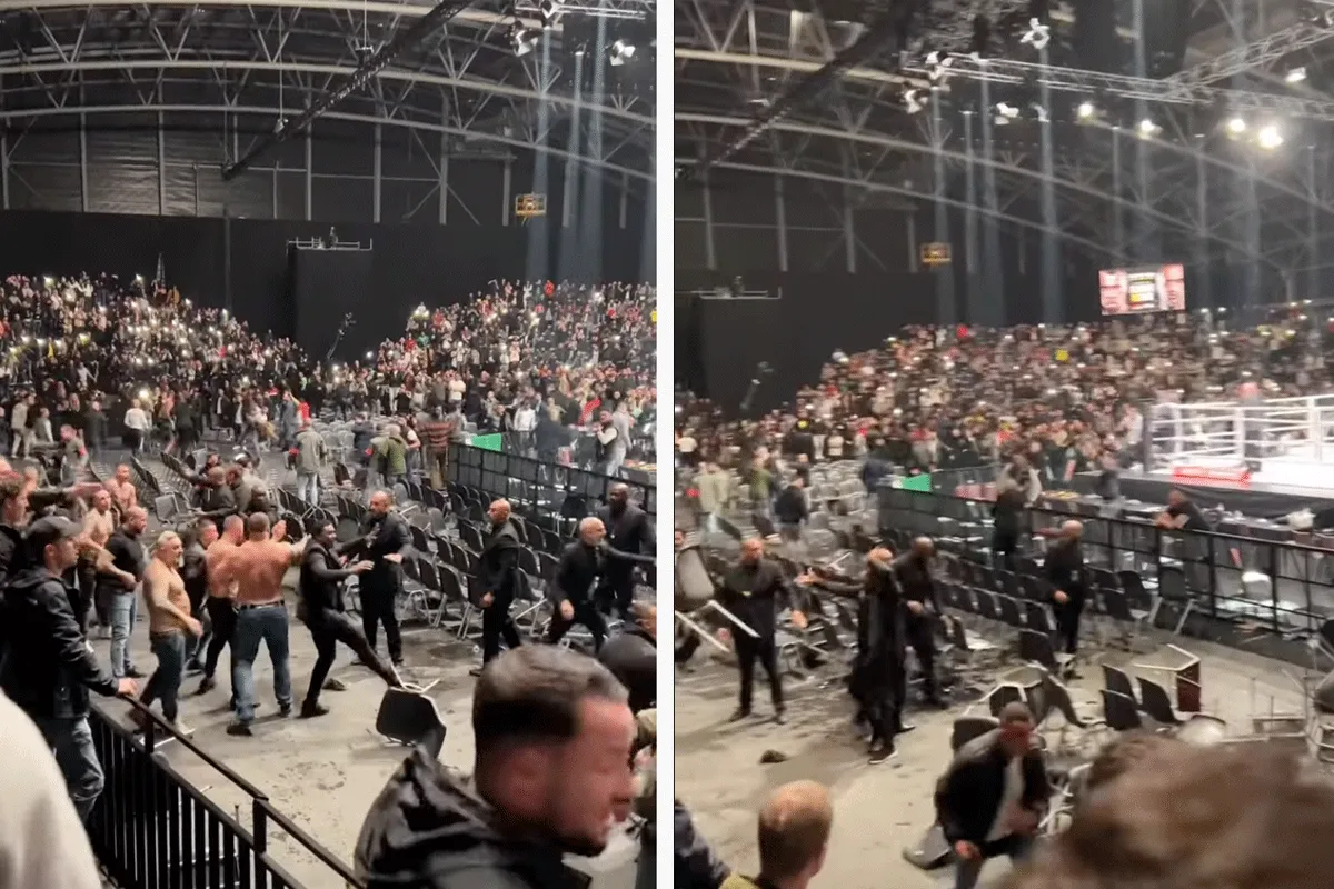 Ooggetuige over massale vechtpartij op Glory 80: 'Het was afgesproken'