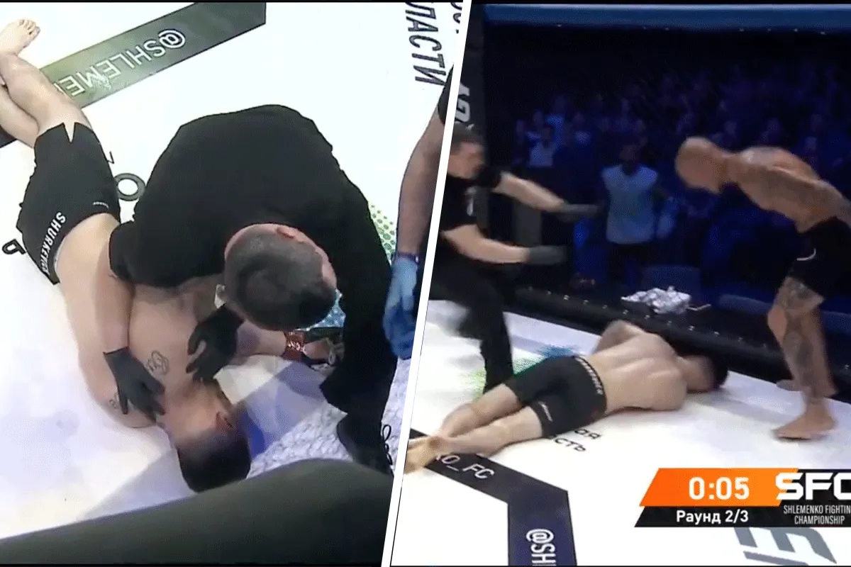 Vechter maait tegenstander 'KO' met brute backfist: 'Holy shit' (video)