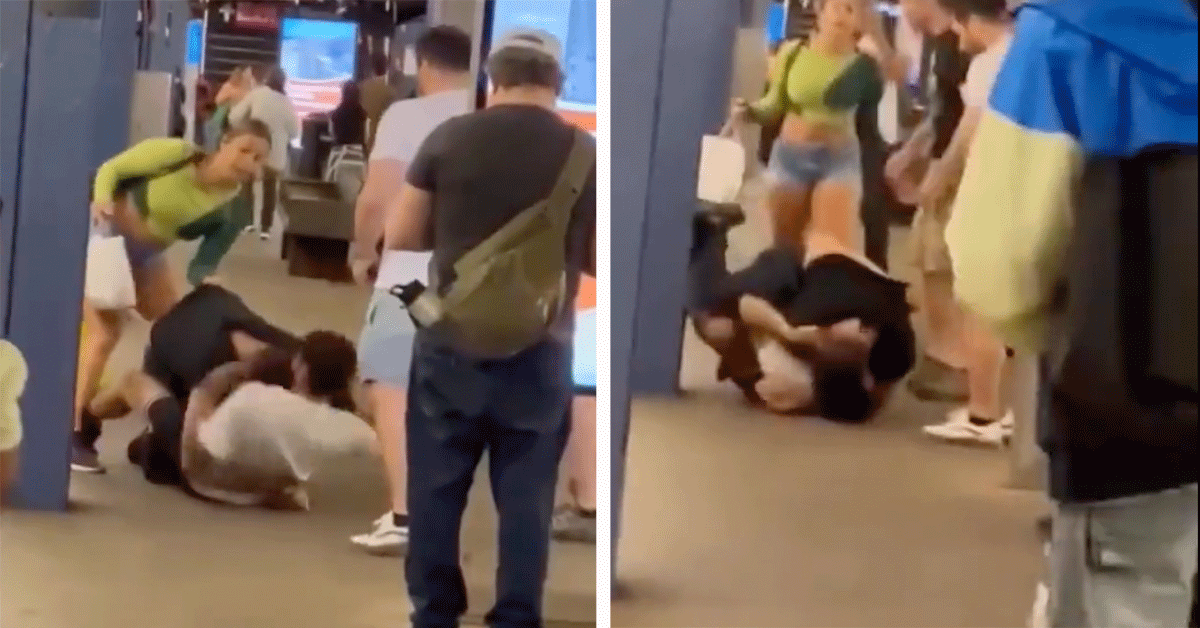 Bekende vechter slaat 'racist' verrot in metrostation (video)