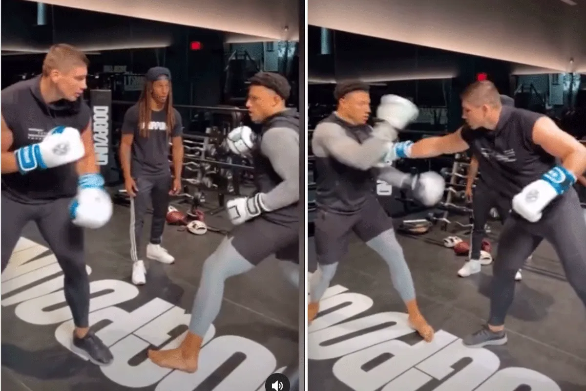 'Bro!' Rico BEUKT tv-ster door de ring (video)