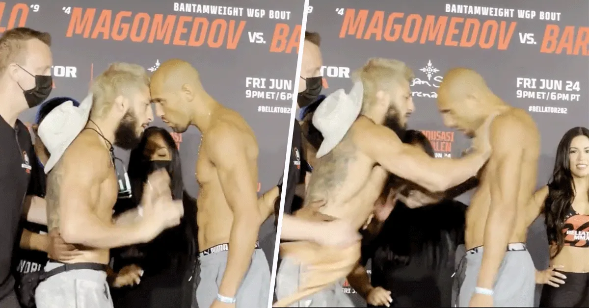 Ellende bij Staredown Bellator MMA event: 'Vechters gaan los'