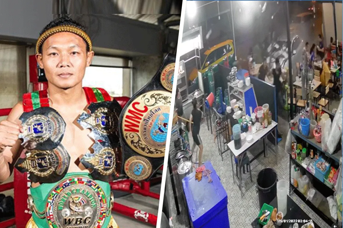 Topkickbokser ontsnapt aan de dood: 'Snelheid is alles' (video)