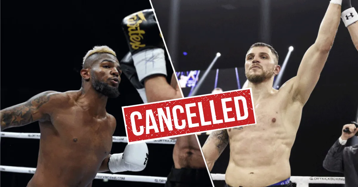 Luis Tavares zegt weer Glory titelgevecht af! '