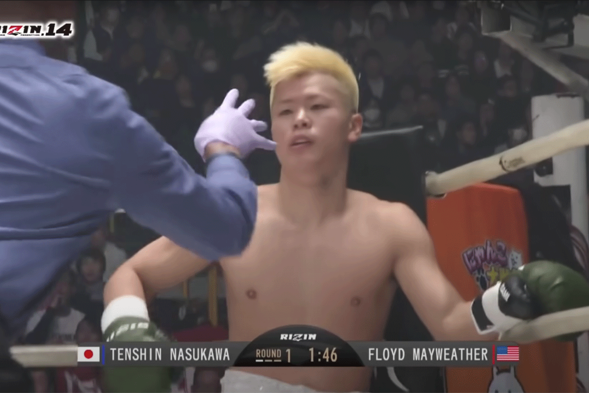 Tenshin Nasukawa wil wraak nemen voor Conor McGregor tegen Mayweather
