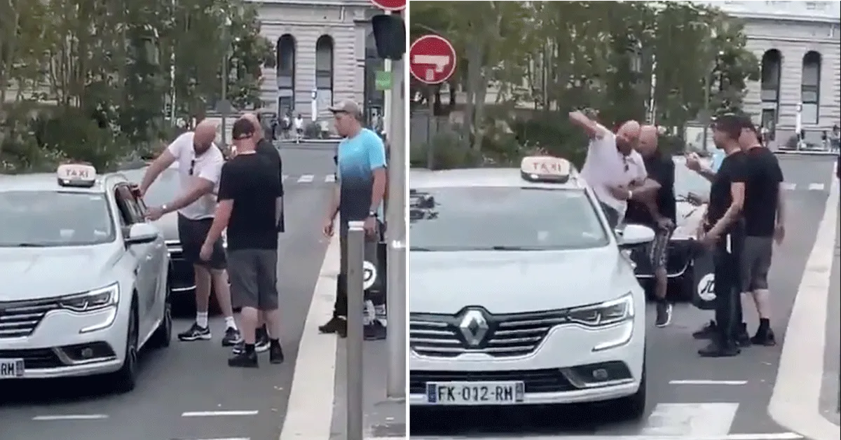 Bezopen! Boksicoon Tyson Fury op de vuist met Taxi (video)