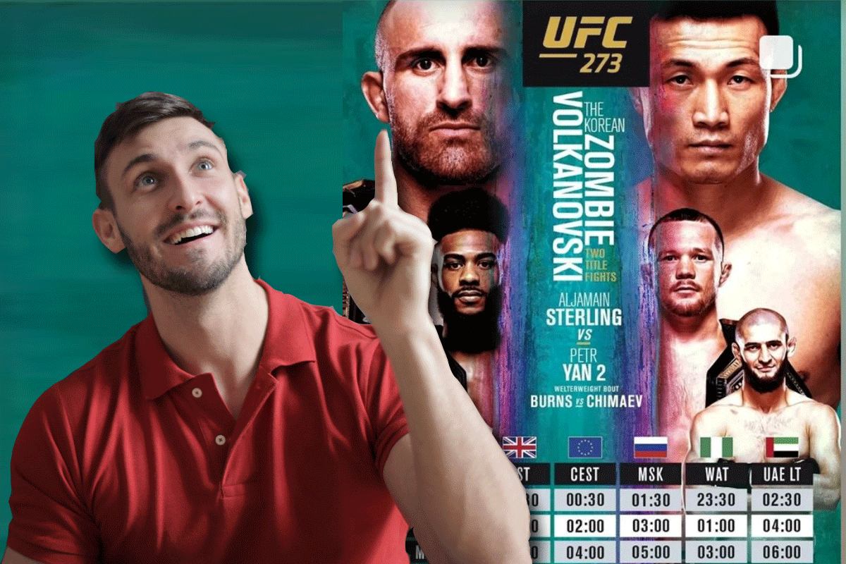 UFC 273 voorspellingen: Maakt 'Koreaanse Zombie' een kans tegen Volkanovski?
